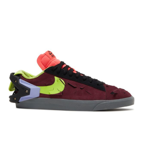 Nike Acronym x Blazer Low 'Night Maroon' - Image 3