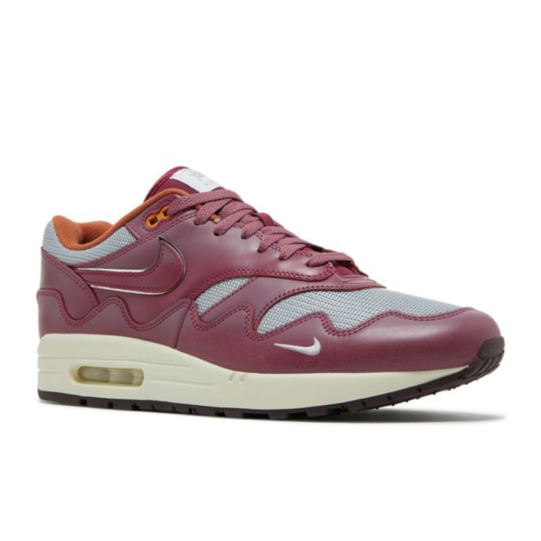 Nike Patta x Air Max 1 'Rush Maroon' - Image 2