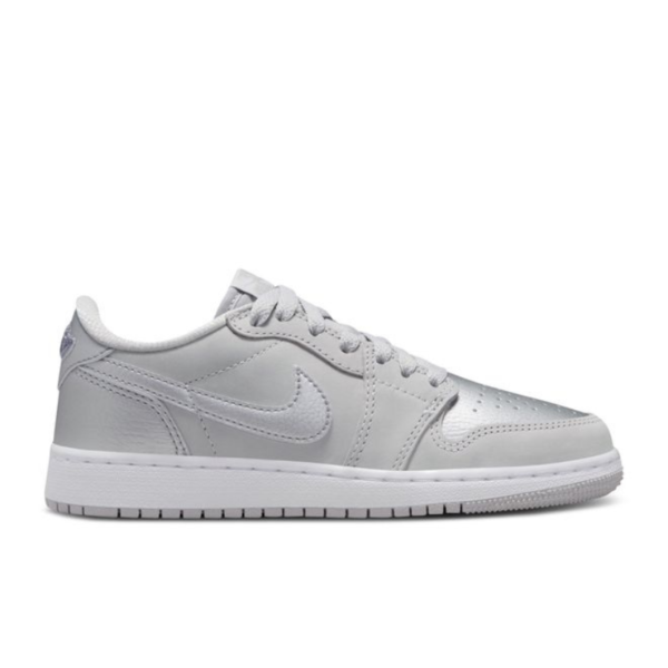 Air Jordan 1 Retro Low OG GS 'Metallic Silver'