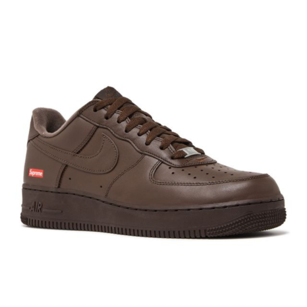 Supreme x Air Force 1 Low 'Box Logo - Baroque Brown' - Image 2