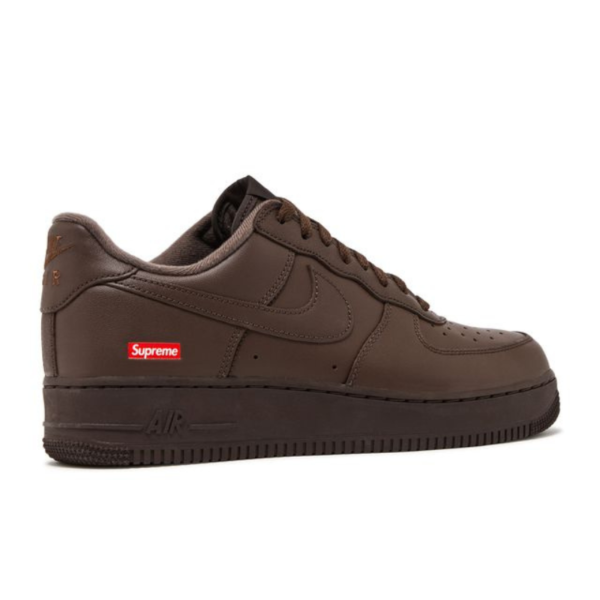 Supreme x Air Force 1 Low 'Box Logo - Baroque Brown' - Image 3